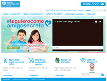 Tablet Screenshot of aldeasinfantilessos.cl